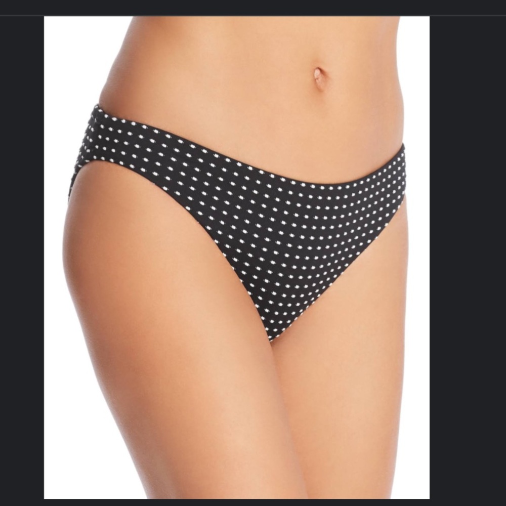 Shoshanna Swimwear Black Bikini Bottoms in size Large